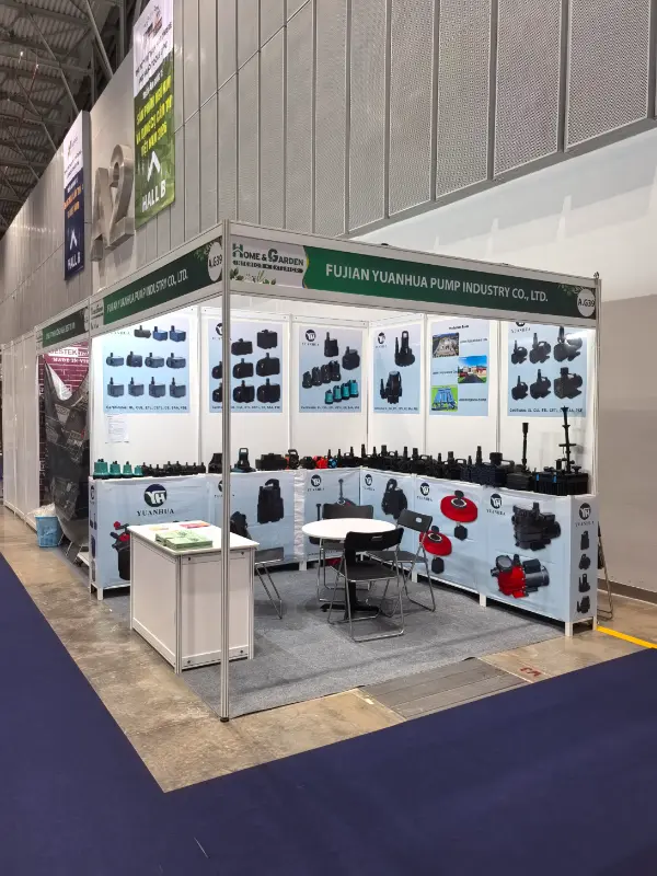 புஜியன் யுவான்ஹுவா பம்ப் இண்டஸ்ட்ரி கோ., லிமிடெட் சைகோன் கண்காட்சி மற்றும் மாநாட்டு மையத்தில் காட்சிப்படுத்தப்பட்டது - SECC